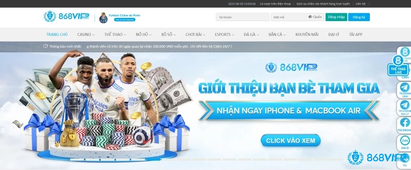 Tìm hiểu thông tin về 868h sport