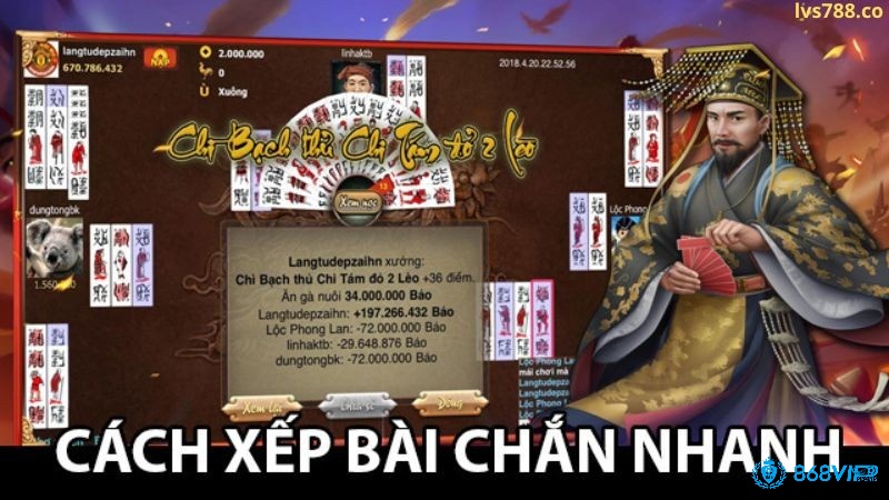 Cách xếp bài chắn - Kinh nghiệm chơi bài chắn hiệu quả nhất