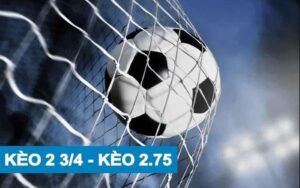 Kèo 2 3/4 là gì? Cách bắt kèo 2 3/4 hay cho bet thủ