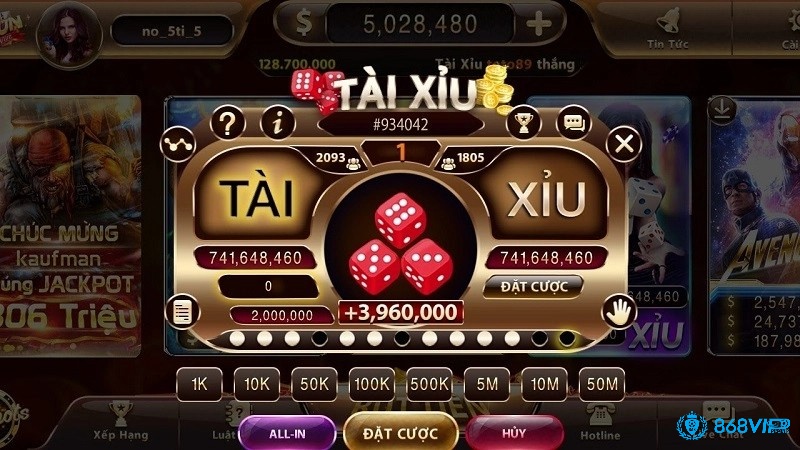 Luật chơi game tài xỉu cơ bản theo các hình thức cược