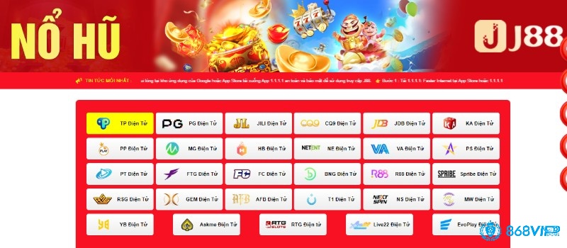 Kho game đa dạng đáp ứng mọi sở thích của cược thủ