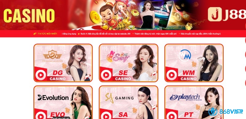 Casino live đỉnh cao của nhà cái