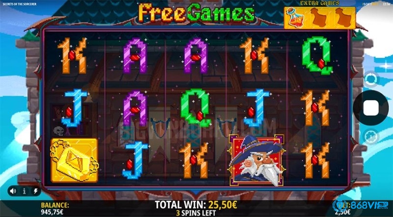 Cách tham gia chơi Game Slot Secrets of the Sorcerer