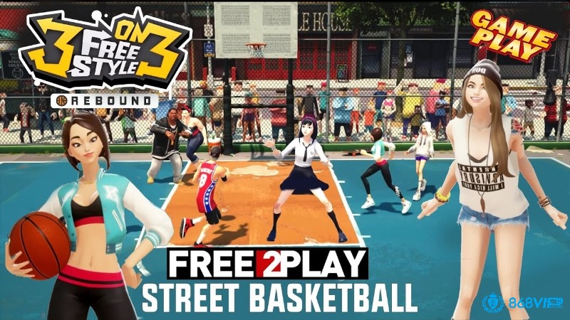 Game Android thể thao - 3on3 FreeStyle: Rebound