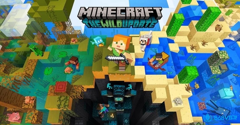 Minecraft: Sáng tạo và xây dựng trong thế giới mở vô tận.