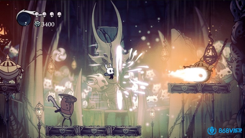 Hollow Knight sử dụng tông màu tối làm chủ đạo